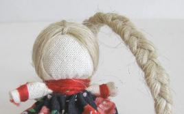 Куклы-обереги из ткани, мастер-класс